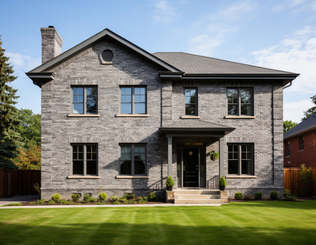 кирпичный дом